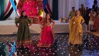 Chikni Chameli I Pakistani Wedding I Eisha and Zain Mendhi I Dance Performance 2022 [upl. by Latt855]