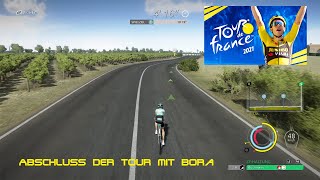 Tour de France 2021 38  Abschluss der Tour mit Bora [upl. by Elmaleh]