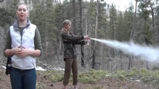 How To Use Bear Spray [upl. by Ecnerewal]