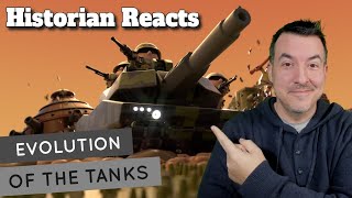 The Evolution of Tanks  Mitsi Studio Reaction [upl. by Ellmyer330]