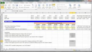 Financial Modeling Quick Lesson Simple LBO Model 3 of 3 [upl. by Susanetta925]