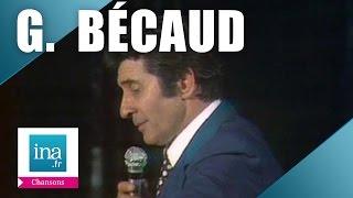 Gilbert Bécaud quotQuand jserai plus làquot live officiel  Archive INA [upl. by Nwahsan]