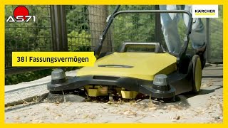 Ext004► Kärcher S6 Twin Sweeper for Sweep the patio or courtyard with no more effort AS71Channel [upl. by Kimberlee]