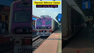 The Most Cutest Emu Train Of Sealdah Div 😲 railway train rail virals shorts trending video [upl. by Naivart]