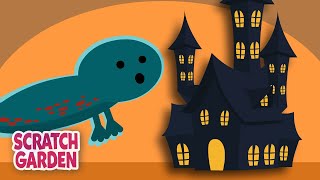 Salamander vs The Haunted House  Scratch Garden [upl. by Slohcin656]