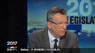 Législatives 2017  La réaction de Michel Fanget La REM [upl. by Lederer366]