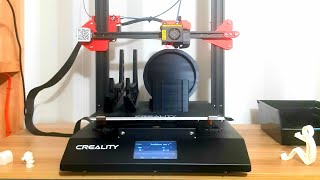 Creality CR10s Pro V2 Unboxing Build Overview First Print and 3D Printer Review for a Newbie [upl. by Raynah]