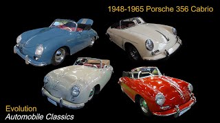 1948  1965 Porsche 356 Cabrio Evolution [upl. by Kleeman]