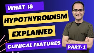 Hypothyroidism Symptoms Medicine Lecture Clinical Signs and Symptoms Presentation USMLENEETPG [upl. by Hannahs]