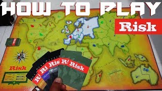 How to play RISK boardgame in hindi [upl. by Suoiradal]