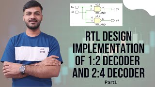 Decoder  12 decoder by using System Verilog  24 decoder by using Verilog  RTL code of decoder [upl. by Tessil940]