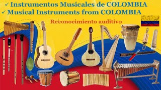 🌎 Instrumentos Musicales de COLOMBIA Instruments Musical from COLOMBIA [upl. by Machos]