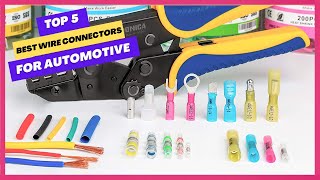 ✅ Top 5 Best Wire Connectors For Automotive  Wire Connectors For Automotive  2023 Buying Guide [upl. by Rainie]