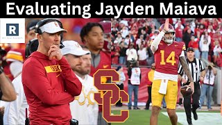 USC Football vs Nebraska Reaction  Evaluating Jayden Maiava [upl. by Elvia]