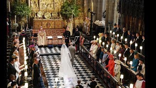 The Royal Wedding The Bride walks down the aisle [upl. by Navek]