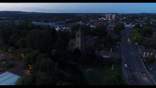 4k ST MARYS CHURCH KIDDERMINSTER WORCESTERSHIRE AT DUSK PART 3 [upl. by Dine678]