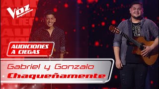 Gabriel y Gonzalo Moyano – “Chaqueñamente” – Audiciones a Ciegas – La Voz Argentina 2021 [upl. by Aed]