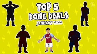 RANKED 442oons Top 5 January Transfers [upl. by Jard19]