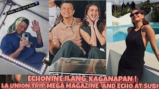 ECHONINE UPDATES JANINE GUTIERREZ AT JERICHO ROSALES MGA KAGANAPAN [upl. by Laro]