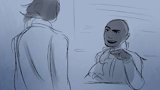 Right Hand Man  Hamilton Animatic [upl. by Einaffets]