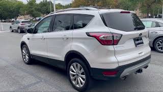 2018 Ford Escape Titanium 4WD Gaithersburg [upl. by Rodrique807]