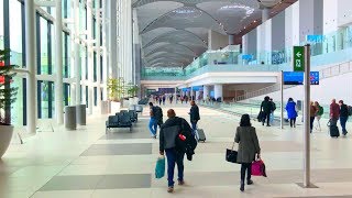 Arriving in Istanbul Airport Terminal Tour amp Walk to the Exit [upl. by Claiborn409]