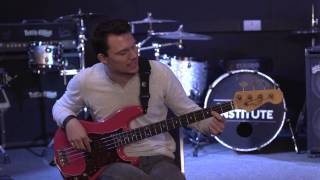 String muting exercises  How to play bass guitar lesson six [upl. by Esorrebma]