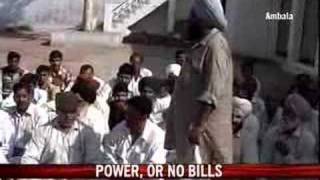 Haryana villages not to pay power bills [upl. by Reinaldos683]