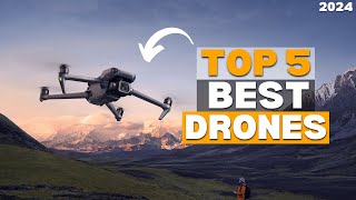 BEST FILMMAKING DRONES OF 2024  TOP 5 PICKS FOR CAPTURING EPIC AERIAL SHOTS [upl. by Ynohtnael637]