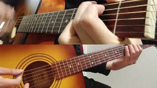 Minsan  Eraserheads acoustic guitar solo w tab [upl. by Magda]