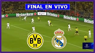 🔴 REAL MADRID vs BORUSSIA DORTMUND EN DIRECTO 🏆 FINAL CHAMPIONS LEAGUE EN VIVO  LA SECTA DEPORTIVA [upl. by Manara]