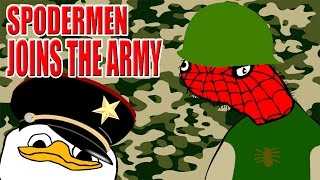 Spodermen Joins The Army [upl. by Benni668]