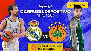 🏆⚽️ FINAL EUROLIGA EN DIRECTO  REAL MADRID  PANATHINAIKOS EN VIVO Euroleague [upl. by Jodi]