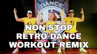 NONSTOP RETRO DANCE WORKOUT REMIX l JADanceworkout choreography [upl. by Richmal]