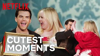 Nicola Coughlan and Luke Newtons Cutest Interview Moments  Bridgerton  Netflix [upl. by Adelind849]