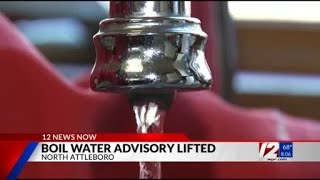 North Attleboro lifts boil water advisory citing lab error [upl. by Eimerej]