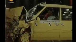 FSO Polonez Crashtest [upl. by Assirral]