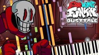 Hallucinations  Friday Night Funkin Dusttale Synthesia [upl. by Tybi]