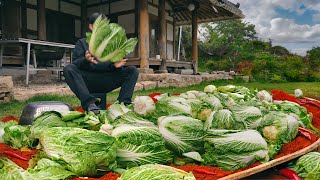 Making Kimchi in a place that is not common even in Korea [upl. by Edmon]