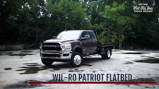 WilRo Patriot Flatbed Truck Body  The Best In the Industry [upl. by Barbabas383]