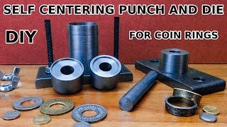 DIY Self Centering Punch And Die Set [upl. by Nnaitsirk]