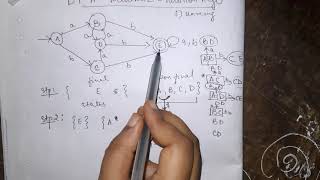 DFA MINIMIZATION  PARTITION ALGORITHM  TOC [upl. by Filomena]