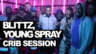 Blittz Young Spray freestyle  Crib Session [upl. by Igor363]