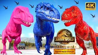 All Tambatitanis Tyrannosaurus CARNIVORES CARNOTAURUS DINOSAURamp Prehistoric Jurassic King Monsters [upl. by Wimsatt]