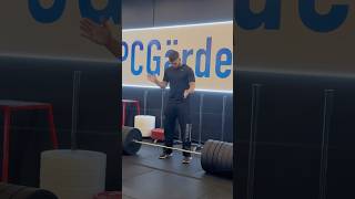 Breaking the deadlift world record 😱 youtubeshorts viralvideo [upl. by Elledoj924]