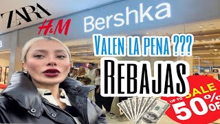 REBAJAS EN BERSHKA HampM Y ZARA VALEN LA PENA [upl. by Nylessoj]