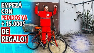 Como Trabajar en PEDIDOSYA Argentina 20232024 📱🚴‍♂🍟 Trabajar en Pedidosya con BiciMotoAuto ✅ [upl. by Ealasaid730]