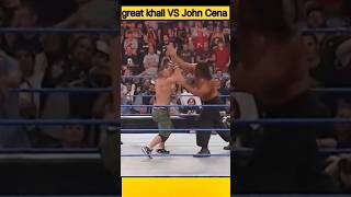 great khali VS John Cena WWE Champion match wwe wrestling romenreings [upl. by Jaquelin]