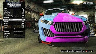 GTA 5 Online DLC NEW Unreleased Cars Customization  Lampadati Novak [upl. by Frangos]