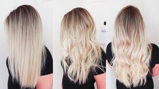 Sunkissed Hair  Smudge Roots and Sombre Balayage Highlights [upl. by Relyks789]